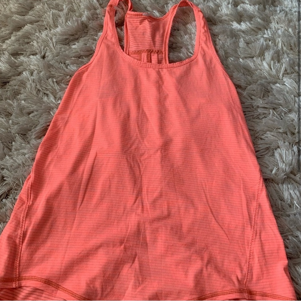 Lululemon Salute the Sun Coral Tank | Size 4